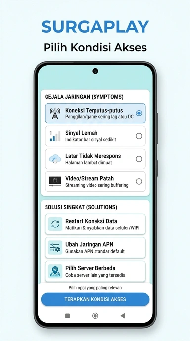 Tampilan link alternatif surgaplay